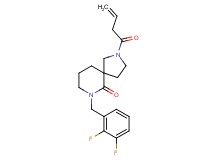 2-(3-butenoyl)-7-(2,3-difluorobenzyl)-2,7-diazaspiro[4.5]decan-6-one
