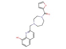 2-{[4-(2-furoyl)-1,4-diazepan-1-yl]methyl}quinolin-8-ol