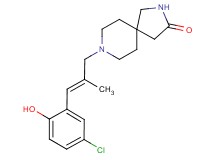 8-[(2E)-3-(5-chloro-2-hydroxyphenyl)-2-methylprop-2-en-1-yl]-2,8-diazaspiro[4.5]decan-3-one