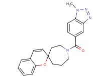 1-[(1-methyl-1H-1,2,3-benzotriazol-5-yl)carbonyl]spiro[azepane-4,2'-chromene]