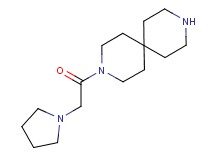 3-(pyrrolidin-1-ylacetyl)-3,9-diazaspiro[5.5]undecane