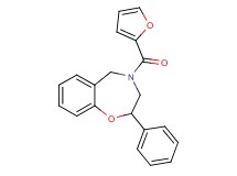 4-(2-furoyl)-2-phenyl-2,3,4,5-tetrahydro-1,4-benzoxazepine