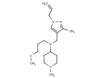 N-[(1-allyl-3-methyl-1H-pyrazol-4-yl)methyl]-N-(3-methoxypropyl)-1-methylpiperidin-4-amine