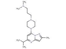 3-[4-(5-isopropyl-2-methylpyrazolo[1,5-a]pyrimidin-7-yl)-1-piperazinyl]-N,N-dimethyl-1-propanamine