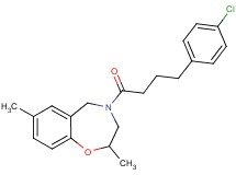 4-[4-(4-chlorophenyl)butanoyl]-2,7-dimethyl-2,3,4,5-tetrahydro-1,4-benzoxazepine