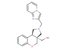 [(3aS*,9bS*)-2-(imidazo[1,2-a]pyridin-2-ylmethyl)-1,2,3,9b-tetrahydrochromeno[3,4-c]pyrrol-3a(4H)-yl]methanol