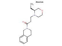 2-{3-[(3S)-3-ethylmorpholin-4-yl]propanoyl}-1,2,3,4-tetrahydroisoquinoline