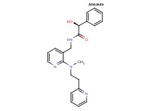 (2S)-2-hydroxy-N-({2-[methyl(2-pyridin-2-ylethyl)amino]pyridin-3-yl}methyl)-2-phenylacetamide