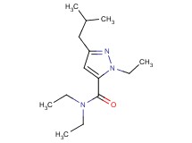 N,N,1-triethyl-3-isobutyl-1H-pyrazole-5-carboxamide