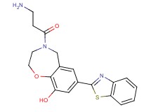 4-beta-alanyl-7-(1,3-benzothiazol-2-yl)-2,3,4,5-tetrahydro-1,4-benzoxazepin-9-ol hydrochloride
