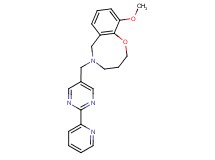 10-methoxy-5-[(2-pyridin-2-ylpyrimidin-5-yl)methyl]-3,4,5,6-tetrahydro-2H-1,5-benzoxazocine
