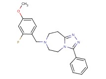 7-(2-fluoro-4-methoxybenzyl)-3-phenyl-6,7,8,9-tetrahydro-5H-[1,2,4]triazolo[4,3-d][1,4]diazepine