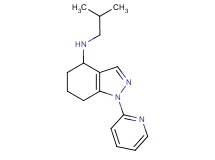 N-isobutyl-1-(2-pyridinyl)-4,5,6,7-tetrahydro-1H-indazol-4-amine
