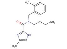 N-butyl-4-methyl-N-(2-methylbenzyl)-1H-imidazole-2-carboxamide