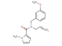 N-allyl-N-(3-methoxybenzyl)-1-methyl-1H-pyrrole-2-carboxamide