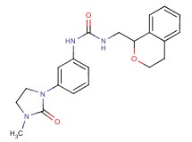 N-(3,4-dihydro-1H-2-benzopyran-1-ylmethyl)-N'-[3-(3-methyl-2-oxoimidazolidin-1-yl)phenyl]urea