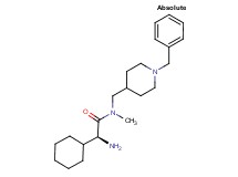 (2S)-2-amino-N-[(1-benzyl-4-piperidinyl)methyl]-2-cyclohexyl-N-methylacetamide