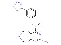 N,2-dimethyl-N-[3-(1H-tetrazol-5-yl)benzyl]-6,7,8,9-tetrahydro-5H-pyrimido[4,5-d]azepin-4-amine dihydrochloride