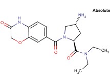 (4R)-4-amino-N,N-diethyl-1-[(3-oxo-3,4-dihydro-2H-1,4-benzoxazin-7-yl)carbonyl]-L-prolinamide