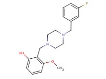 2-{[4-(3-fluorobenzyl)piperazin-1-yl]methyl}-3-methoxyphenol