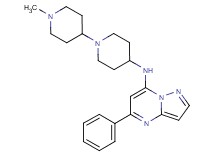 1'-methyl-N-(5-phenylpyrazolo[1,5-a]pyrimidin-7-yl)-1,4'-bipiperidin-4-amine