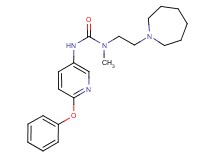 N-(2-azepan-1-ylethyl)-N-methyl-N'-(6-phenoxypyridin-3-yl)urea