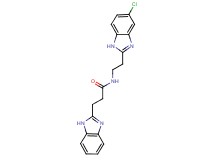 3-(1H-benzimidazol-2-yl)-N-[2-(5-chloro-1H-benzimidazol-2-yl)ethyl]propanamide