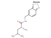 N~1~-(2,1,3-benzothiadiazol-5-ylmethyl)-D-leucinamide