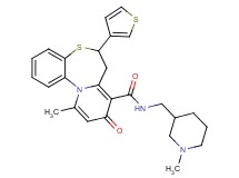 11-methyl-N-[(1-methyl-3-piperidinyl)methyl]-9-oxo-6-(3-thienyl)-7,9-dihydro-6H-pyrido[2,1-d][1,5]benzothiazepine-8-carboxamide