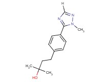 2-methyl-4-[4-(1-methyl-1H-1,2,4-triazol-5-yl)phenyl]butan-2-ol