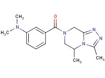 3-[(3,5-dimethyl-5,6-dihydro[1,2,4]triazolo[4,3-a]pyrazin-7(8H)-yl)carbonyl]-N,N-dimethylaniline
