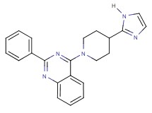 4-[4-(1H-imidazol-2-yl)-1-piperidinyl]-2-phenylquinazoline