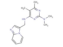 N~4~-(imidazo[1,2-a]pyridin-3-ylmethyl)-N~2~,N~2~,5,6-tetramethylpyrimidine-2,4-diamine