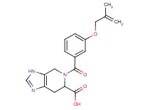 5-{3-[(2-methylprop-2-en-1-yl)oxy]benzoyl}-4,5,6,7-tetrahydro-3H-imidazo[4,5-c]pyridine-6-carboxylic acid