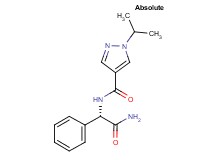 N-[(1S)-2-amino-2-oxo-1-phenylethyl]-1-isopropyl-1H-pyrazole-4-carboxamide