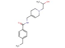 4-ethyl-N-{[1-(2-hydroxypropyl)-1,2,3,6-tetrahydropyridin-4-yl]methyl}benzamide