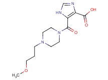 5-{[4-(3-methoxypropyl)piperazin-1-yl]carbonyl}-1H-imidazole-4-carboxylic acid