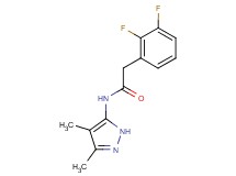 2-(2,3-difluorophenyl)-N-(3,4-dimethyl-1H-pyrazol-5-yl)acetamide