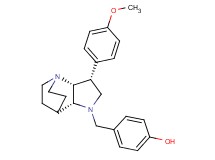 4-{[(3R*,3aR*,7aR*)-3-(4-methoxyphenyl)hexahydro-4,7-ethanopyrrolo[3,2-b]pyridin-1(2H)-yl]methyl}phenol