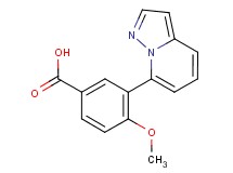 4-methoxy-3-pyrazolo[1,5-a]pyridin-7-ylbenzoic acid