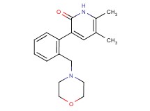 5,6-dimethyl-3-[2-(morpholin-4-ylmethyl)phenyl]pyridin-2(1H)-one