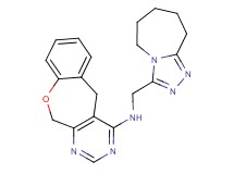 N-(6,7,8,9-tetrahydro-5H-[1,2,4]triazolo[4,3-a]azepin-3-ylmethyl)-5,11-dihydro[1]benzoxepino[3,4-d]pyrimidin-4-amine