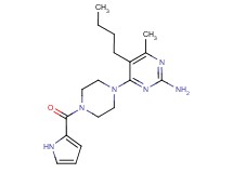 5-butyl-4-methyl-6-[4-(1H-pyrrol-2-ylcarbonyl)piperazin-1-yl]pyrimidin-2-amine