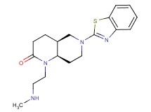 rel-(4aS,8aR)-6-(1,3-benzothiazol-2-yl)-1-[2-(methylamino)ethyl]octahydro-1,6-naphthyridin-2(1H)-one dihydrochloride