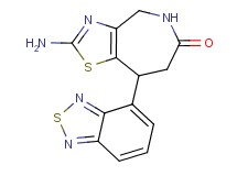 2-amino-8-(2,1,3-benzothiadiazol-4-yl)-4,5,7,8-tetrahydro-6H-[1,3]thiazolo[4,5-c]azepin-6-one
