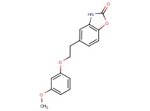 5-[2-(3-methoxyphenoxy)ethyl]-1,3-benzoxazol-2(3H)-one