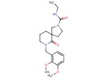 7-(2,3-dimethoxybenzyl)-N-ethyl-6-oxo-2,7-diazaspiro[4.5]decane-2-carboxamide