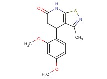 4-(2,4-dimethoxyphenyl)-3-methyl-4,7-dihydroisothiazolo[5,4-b]pyridin-6(5H)-one