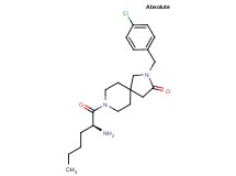 2-(4-chlorobenzyl)-8-L-norleucyl-2,8-diazaspiro[4.5]decan-3-one hydrochloride