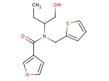 N-[1-(hydroxymethyl)propyl]-N-(2-thienylmethyl)-3-furamide